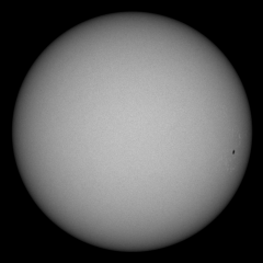 Image of Sun's photosphere