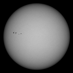 Image of Sun's photosphere