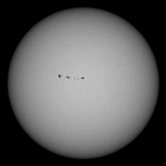 Image of Sun's photosphere