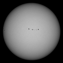 Image of Sun's photosphere