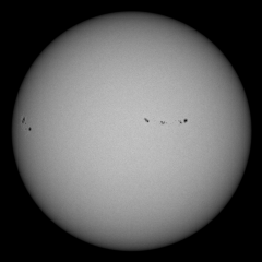 Image of Sun's photosphere