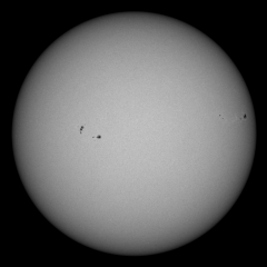 Image of Sun's photosphere