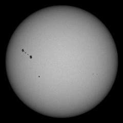 Image of Sun's photosphere