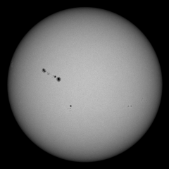 Image of Sun's photosphere