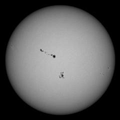 Image of Sun's photosphere