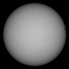 Image of Sun's photosphere