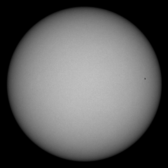 Image of Sun's photosphere