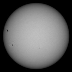 Image of Sun's photosphere