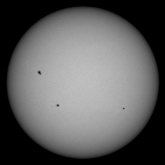 Image of Sun's photosphere