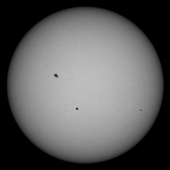 Image of Sun's photosphere