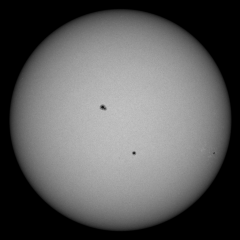 Image of Sun's photosphere