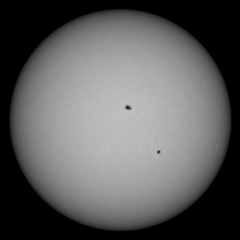 Image of Sun's photosphere