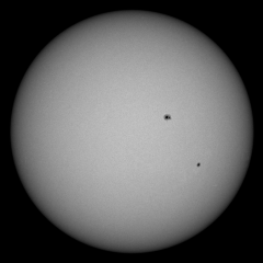 Image of Sun's photosphere