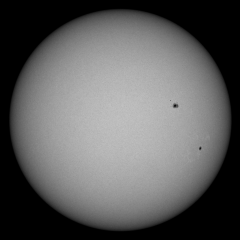 Image of Sun's photosphere