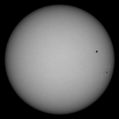 Image of Sun's photosphere