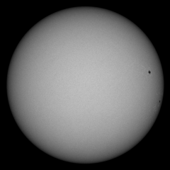 Image of Sun's photosphere