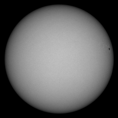 Image of Sun's photosphere