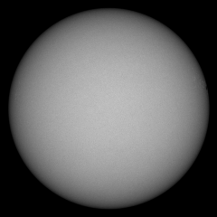 Image of Sun's photosphere