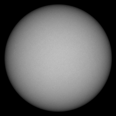 Image of Sun's photosphere