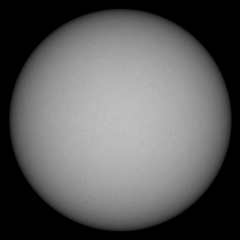 Image of Sun's photosphere