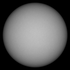 Image of Sun's photosphere