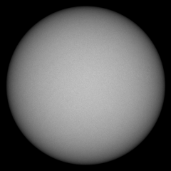 Image of Sun's photosphere