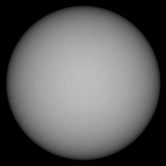 Image of Sun's photosphere