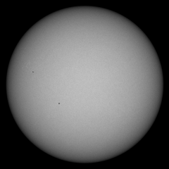 Image of Sun's photosphere