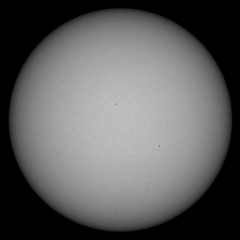 Image of Sun's photosphere