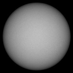 Image of Sun's photosphere