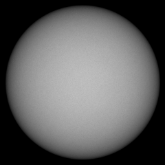 Image of Sun's photosphere