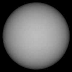 Image of Sun's photosphere