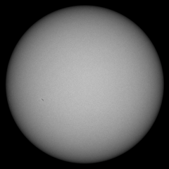 Image of Sun's photosphere