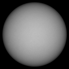 Image of Sun's photosphere