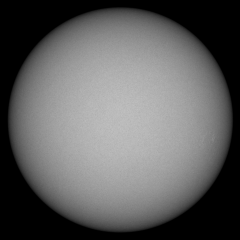 Image of Sun's photosphere