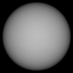 Image of Sun's photosphere