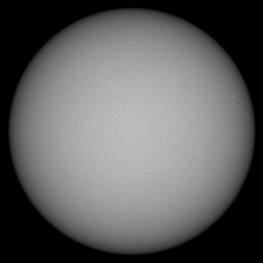 Image of Sun's photosphere