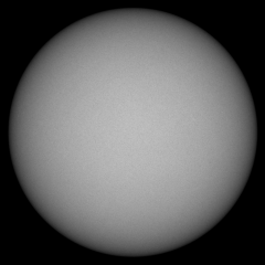 Image of Sun's photosphere