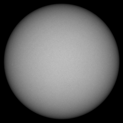 Image of Sun's photosphere