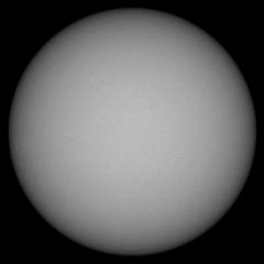 Image of Sun's photosphere