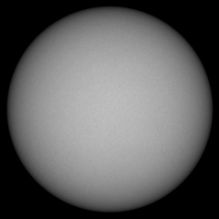 Image of Sun's photosphere