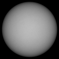 Image of Sun's photosphere