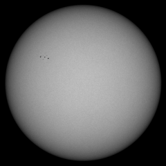 Image of Sun's photosphere