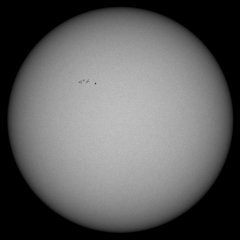 Image of Sun's photosphere