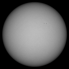 Image of Sun's photosphere