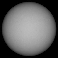 Image of Sun's photosphere