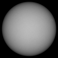 Image of Sun's photosphere