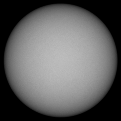 Image of Sun's photosphere