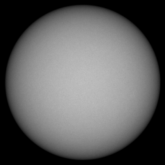 Image of Sun's photosphere