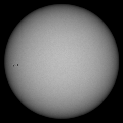 Image of Sun's photosphere